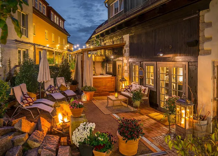 Lejlighed Boutique Im Ehem Weingut, Sauna, Hofgarten, Goldenes Fass Meißen