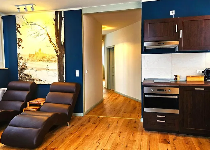 Appartement Boutique Im Ehem Weingut, Sauna, Hofgarten, Goldenes Fass *